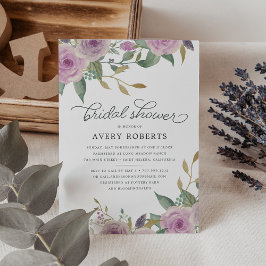 Convites Chá de panela Violet & Sage
