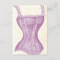 Chá de panela Vitoriano de Lingerie do Corset