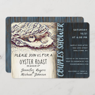 Convites Chá do Oyster Roast Casais