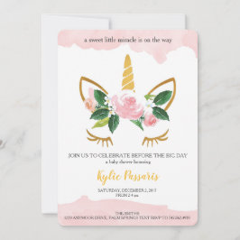 Convites Chá do unicórnio