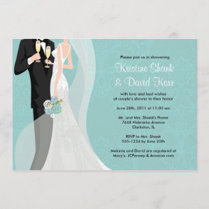 Convites Chá dos casais - versão 1