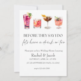 Convites Chá E Noivado De Casamento Elegante