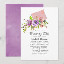 Chá Floral de Aquarela por Correio