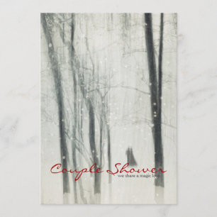 Convites Chá mágico do casal do amor