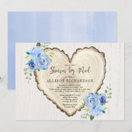 Convites Chá por correio bebê Dia de os namorados russo