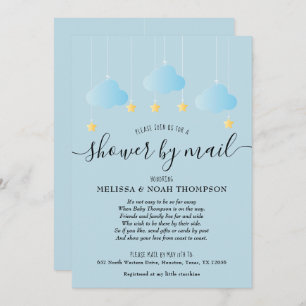 Convites Chá por Sprinkle de Longa Distância por Correio