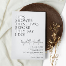 Chá Simples Antes Que Digam Que Eu Faço Bridal