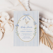 Chalé do Ganso Azul Baby Shower