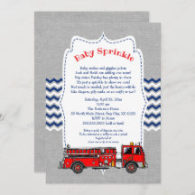 Chamada de Sprinkle de Caminhão de Fogo, cinza de