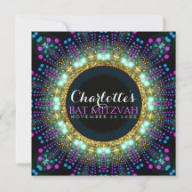 Chamada Groovy Blacklight Bat Mitzvah