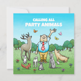 Convites Chamando todos os animais da parte