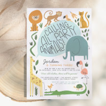 Chamando Todos os Animais de Festa | Aniversário S