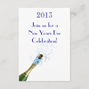 Convites Champagne Popping