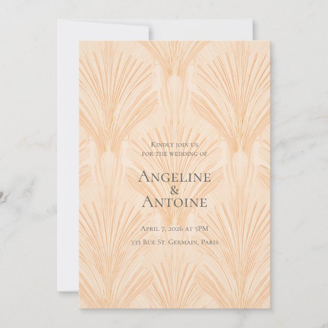 Convites Champagne Tastes (Frente)