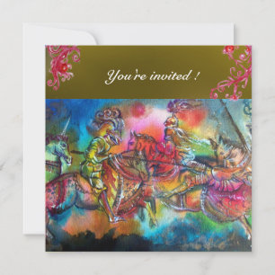 CONVITES CHANSON DE ROLAND/ COMBATE DE KNIGHTS NO TURNO