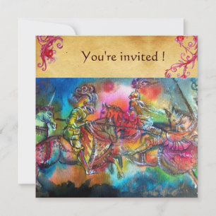 CONVITES CHANSON DE ROLAND/ COMBATE DE KNIGHTS NO TURNO