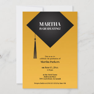 Convites Chapéu Preto de Graduação