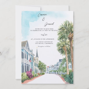 Convites charleston carolina do sul