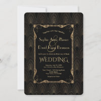Charm Old Hollywood Black Excelente Gatsby Wedding