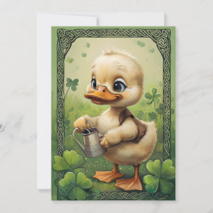 Convites Charme Celta: Amarrando Em Duckling Roupas De Quat