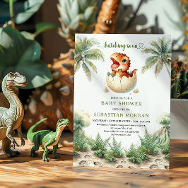 Convites Charming Hatching Soon Baby Shower Digital Card