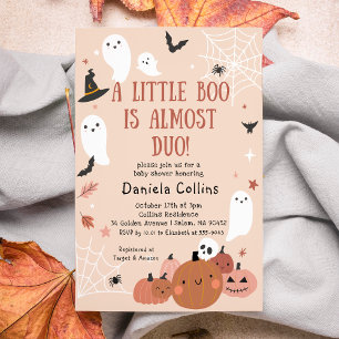 Convites Charmoso Um Pequeno Bu Halloween Baby Shower