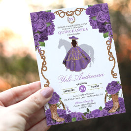 Convites Charra Ocidental Puro-Ligeira Vestidos Quinceañera