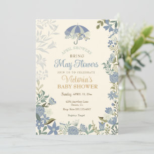 Convites Chás de abril trazem Primavera de flores de maio