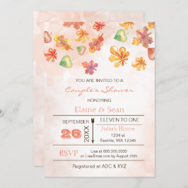 Convites Chás de panela de Folhas Russas