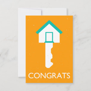 Convites chave da casa dos congrats