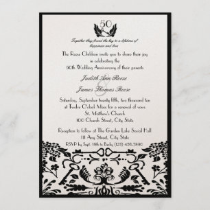 Convites Chave do Meu Coração/ 50º Aniversário