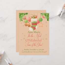 Convites Cheer de Férias Maravilhosas – Aniversário de Nata