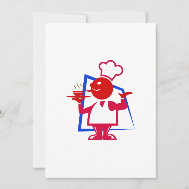 Convites Chef (Frente)