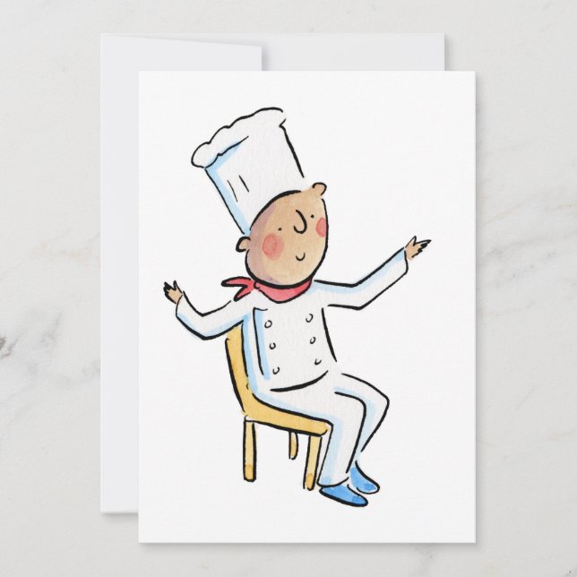 Convites Chef (Frente)
