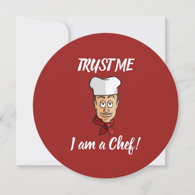 Convites Chef (Frente)