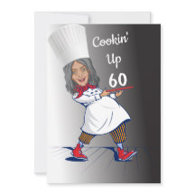 Chef 🎉 Engraçado Cook 60 anos Engraçado