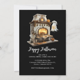 Convites Chef Fantasma Spooky com Loja Antica, Halloween