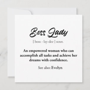 Convites Chefe Lady Mug - Presente de Mulher Empoderada, Co
