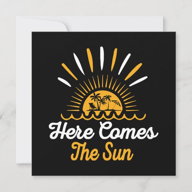 Convites Chega o Sol (Frente)