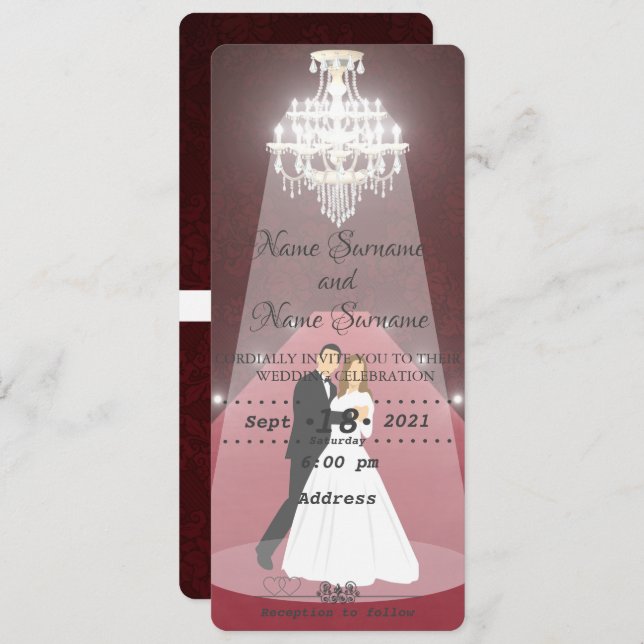 Convites Chendelier (Frente/Verso)