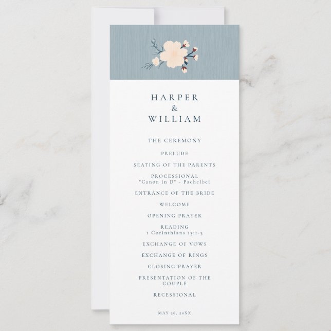 Convites Cherry blossom japandi (Frente)