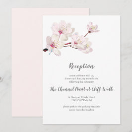 Convites Cherry Blossom - Recepção de casamento Sakura Japo