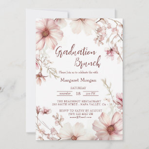 Convites Cherry Blossom, Rosa E Bridal Brunch