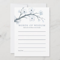 Cherry Blossoms - Chá de fraldas de Conselhos para