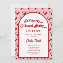 Cherry Kissed Baby Shower 