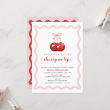 Cherry no topo Arco cor-de-rosa