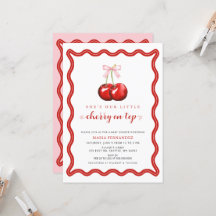 Cherry no topo Arco cor-de-rosa