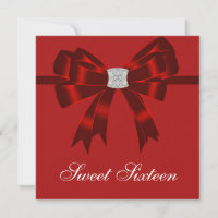 Cherry Red Sweet 16 Festa de aniversário