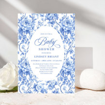 Chic Clássico Chuveiro de Bebê Francês Toile de Jo