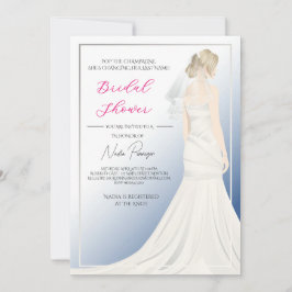 Convites Chic Dressed for the Occasion Bridal Shower Party